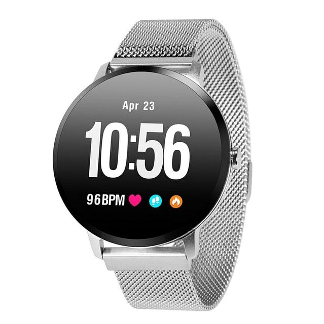 V11 Smart band watch IP67 waterproof Tempered glass Activity Fitness tracker Heart rate monitor BRIM Men women smartwatch