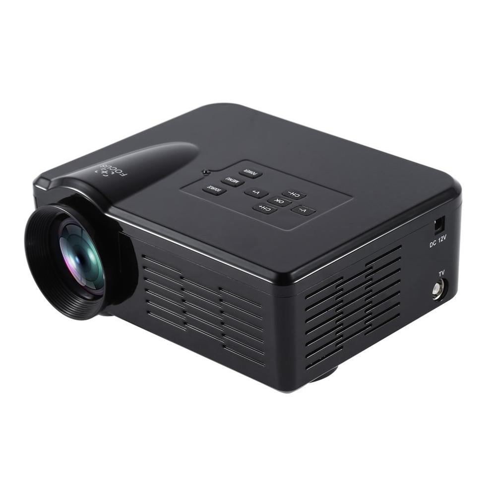 BL-35 Mini Portable LED Projector LCD 1080P HD Multimedia Home Cinema Theater USB TF HDMI AV LED Beamer Projector for Home Use