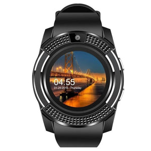 Smartwatch Touch Screen Wrist Watch with Camera/SIM Card Slot Waterproof Smart Watch Bluetooth Movement SmartWatch Bluetooth