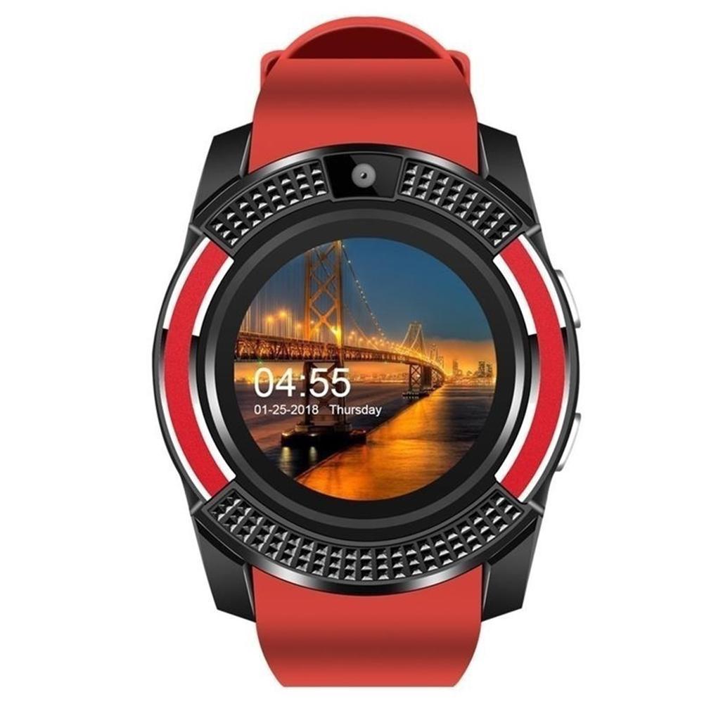 Smartwatch Touch Screen Wrist Watch with Camera/SIM Card Slot Waterproof Smart Watch Bluetooth Movement SmartWatch Bluetooth