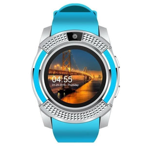 Smartwatch Touch Screen Wrist Watch with Camera/SIM Card Slot Waterproof Smart Watch Bluetooth Movement SmartWatch Bluetooth