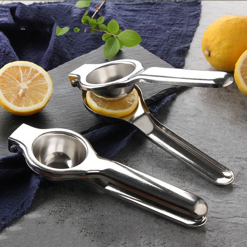 Stainless Steel Citrus Fruits Squeezer Orange Hand Manual Juicer Kitchen Tools Lemon Juicer Orange Queezer Juice Fruit Pressing