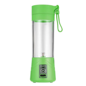 USB Juicer Cup, Fruit Mixing Machine, Portable Personal Size Eletric Rechargeable Mixer, Blender, Water Bottle 380ml with USB