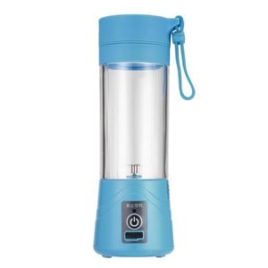 USB Juicer Cup, Fruit Mixing Machine, Portable Personal Size Eletric Rechargeable Mixer, Blender, Water Bottle 380ml with USB