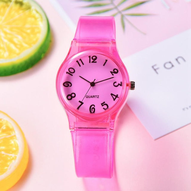 Dropshipping senhoras relógio de silicone feminino casual borracha geléia gel relógio de quartzo pulseira vestido relógio de pulso relogio feminino