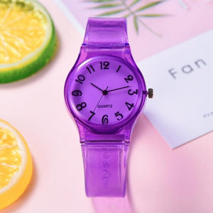 Dropshipping senhoras relógio de silicone feminino casual borracha geléia gel relógio de quartzo pulseira vestido relógio de pulso relogio feminino