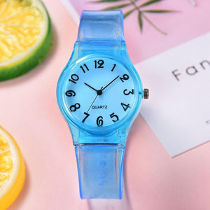 Dropshipping senhoras relógio de silicone feminino casual borracha geléia gel relógio de quartzo pulseira vestido relógio de pulso relogio feminino