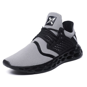 Men's Running Shoes Professional Outdoor Breathable Comfortable Fitness Shock absorption Trainer Sport Gym Sneaker 2019 Hot Sell