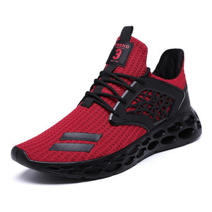 Men's Running Shoes Professional Outdoor Breathable Comfortable Fitness Shock absorption Trainer Sport Gym Sneaker 2019 Hot Sell