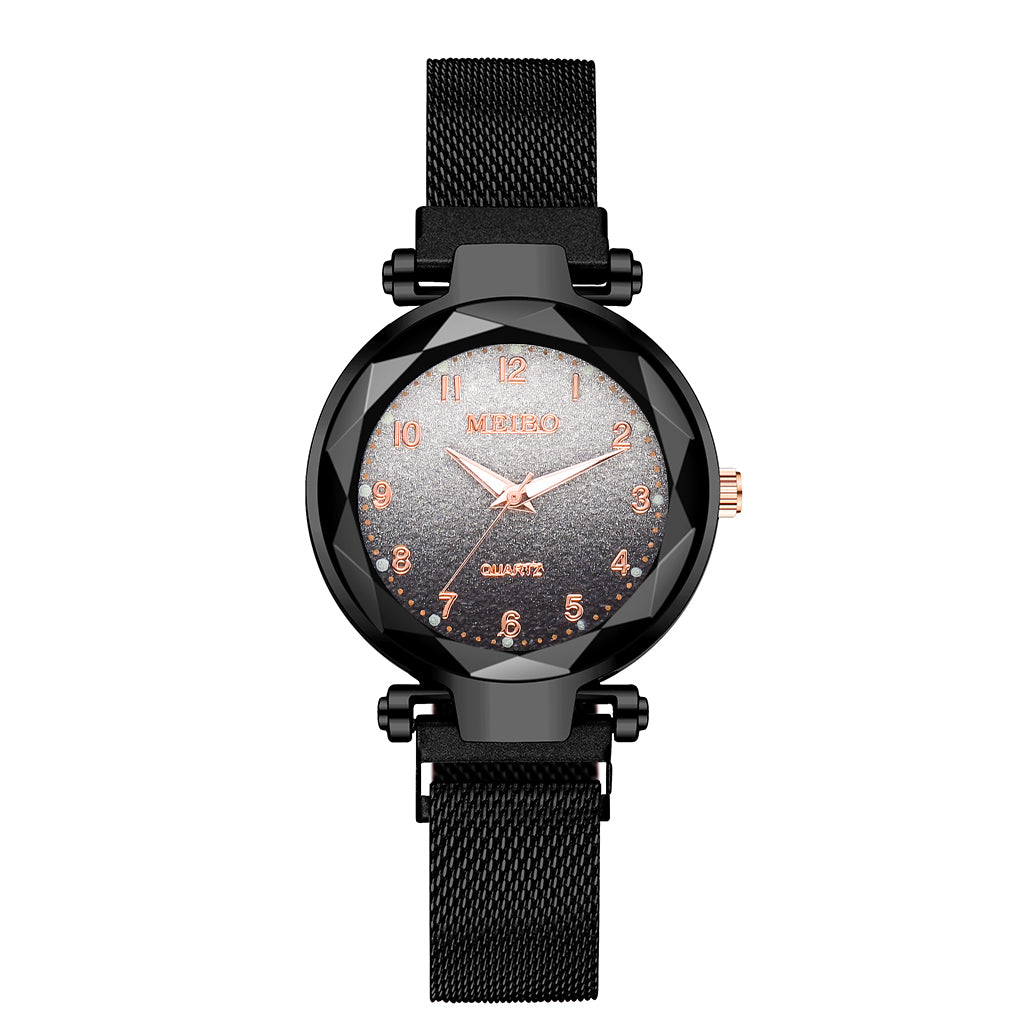 Hot Sale Women Magnet Buckle Gradient Color Watches Luxury Ladies Fashion Female Wristwatches For Gift Clock