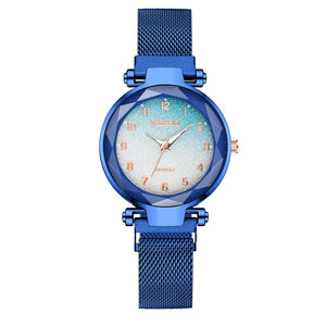 Hot Sale Women Magnet Buckle Gradient Color Watches Luxury Ladies Fashion Female Wristwatches For Gift Clock