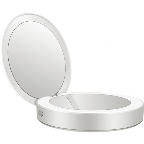 Makeup Mirror LED Mobile Phone light Tri-fold Illuminating Folding  LED Photography Light Beauty Tools For Photo Fill Light